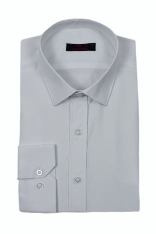 Erkek Silim Fit Uzun Kol Armürlü Gömlek BGL-ST03303