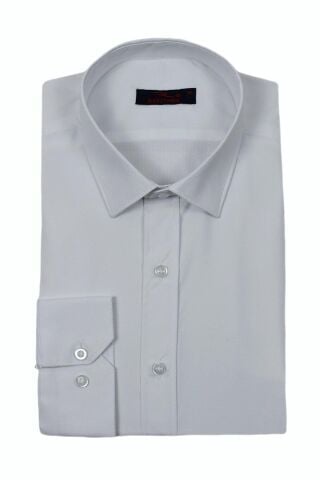 Erkek Silim Fit Uzun Kol Armürlü Gömlek BGL-ST03303