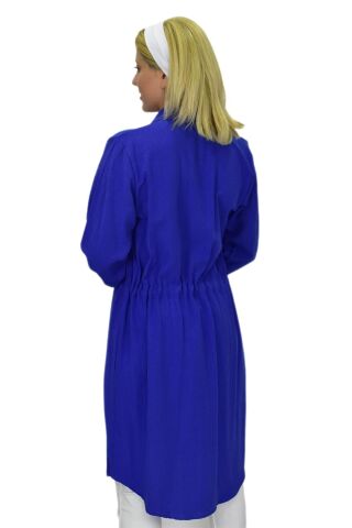 Kadın Bel Bağcıklı Tunik BGL-ST03708 SAKS MAVİ - 38