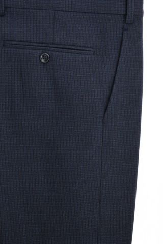 Erkek Regular Fit Çizgili  Kumaş Pantolon Likra Kumaş BGL-ST05036