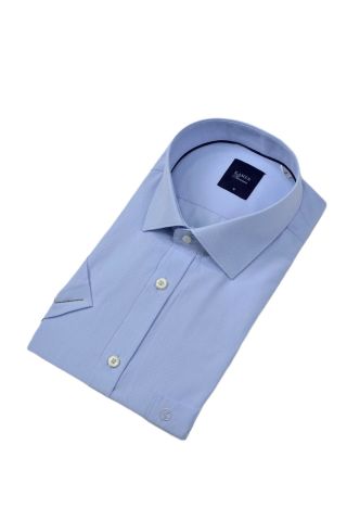 Erkek Klasik Armürlü Kısa Kol Gömlek 9402 BGL-ST04575