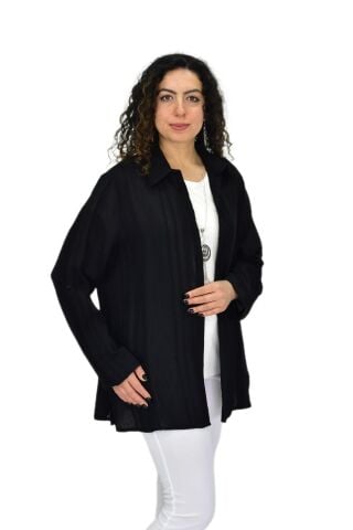 Kadın Gömlek Tişöt 2 Li Kombin Takım BGL-ST04660 BORDO - XL