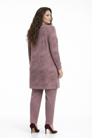 Kadın Gölge Desen Tunik Pantolon Takım  BGL-ST05431