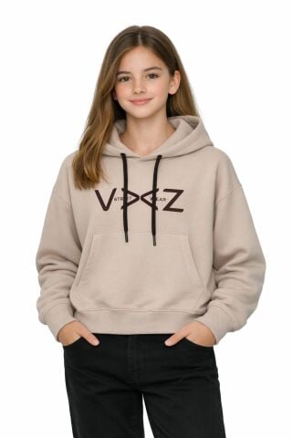 Kız Çocuk Kapüşonlu Sweatshirt BGL-ST05274