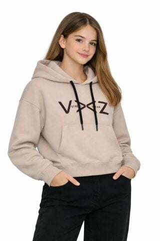 Kız Çocuk Kapüşonlu Sweatshirt BGL-ST05274