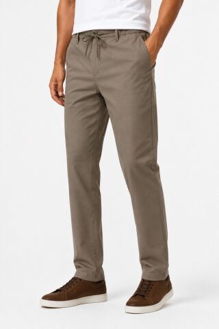 Erkek Beli Lastikli Jogger Pantolon Regular Fit BGL-ST05514 LACİVERT - M
