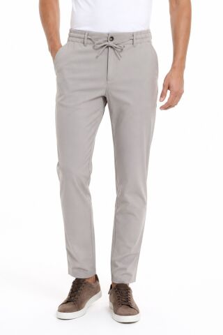 Erkek Beli Lastikli Jogger Pantolon Regular Fit BGL-ST05514 LACİVERT - M