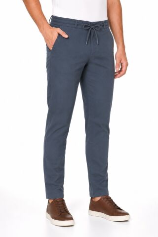 Erkek Beli Lastikli Jogger Pantolon Regular Fit BGL-ST05514 K.GRİ - S