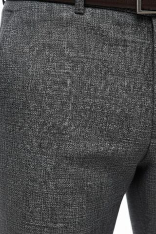 Erkek Regular Fit Hasır Kumaş Pantolon Likra Kumaş BGL-ST05039