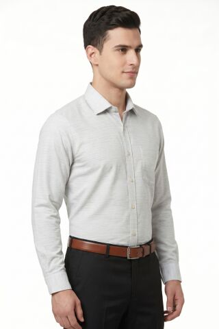 Erkek Büyük Beden Klasik Tek Cepli Uzun Kol Gömlek 4047 BGL-ST05528 YEŞİL - 4XL
