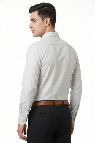 Erkek Büyük Beden Klasik Tek Cepli Uzun Kol Gömlek 4047 BGL-ST05528 YEŞİL - 5XL