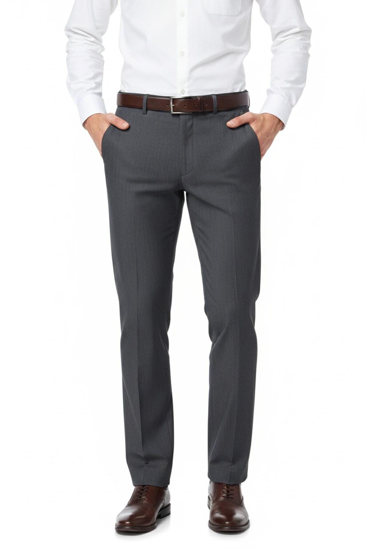 Erkek Regular Fit Kumaş Pantolon Likra Kumaş BGL-ST05040