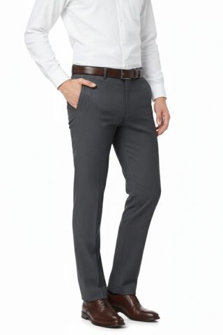 Erkek Regular Fit Kumaş Pantolon Likra Kumaş BGL-ST05040 LACİVERT - 48