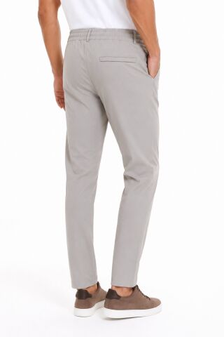 Erkek Beli Lastikli Jogger Pantolon Regular Fit BGL-ST05514 TAŞ - M
