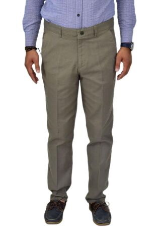 Erkek Kanvas Yazlık Pantolon Klasik 1291 BGL-ST04604 HAKİ - 48