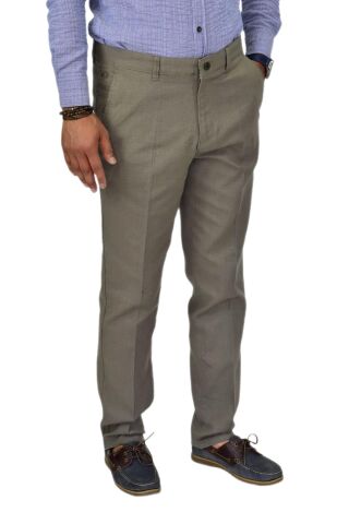 Erkek Kanvas Yazlık Pantolon Klasik 1291 BGL-ST04604 HAKİ - 50