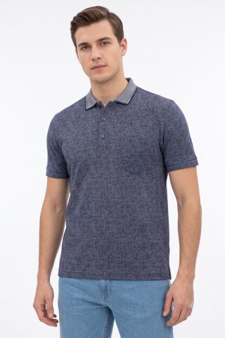 Erkek Polo Yaka Kısa Kollu Cepli Tişört Klasik Kalıp 5116 BGL-ST05533