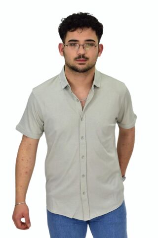 Erkek Gömlek Yaka Düğmeli Merserize Tişört 4680 BGL-ST04531
