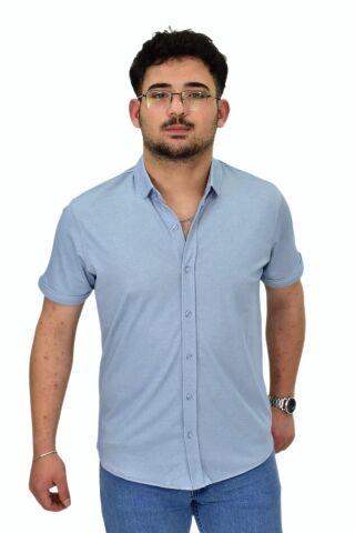 Erkek Gömlek Yaka Düğmeli Merserize Tişört 4680 BGL-ST04531