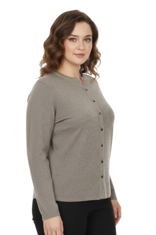 Kadın Yumoş Düğmeli Modelli Bluz BGL-ST05136