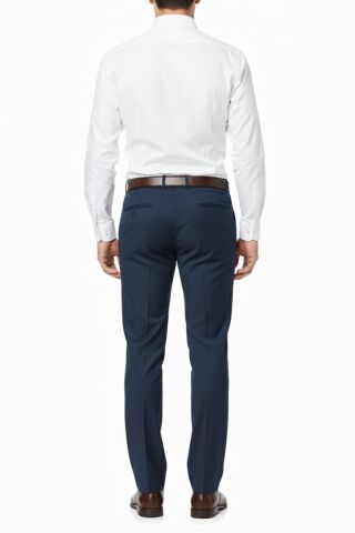 Erkek Regular Fit Kumaş Pantolon Likra Kumaş BGL-ST05040 LACİVERT - 50