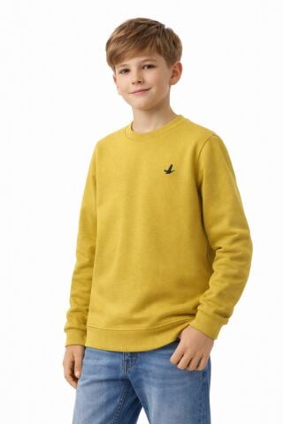 Erkek Çocuk Sweatshirt BGL-ST05228 BEJ - 13 YAŞ