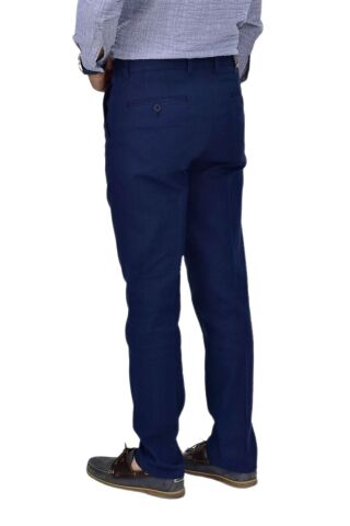 Erkek Kanvas Yazlık Pantolon Klasik 1291 BGL-ST04604 LACİVERT - 44