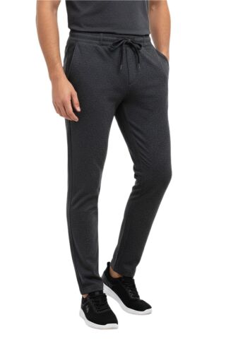 Erkek Beli Lastikli Jogger Pantolon Regular Fit BGL-ST05194 FÜME - 2XL