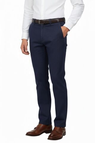 Erkek Kışlık Kanvas Pantolon BGL-ST03959 İNDİGO - 44