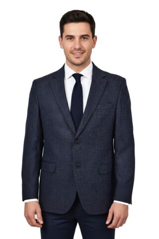 Erkek Kışlık Kumaş Tek Ceket 4 Drop BGL-ST04988