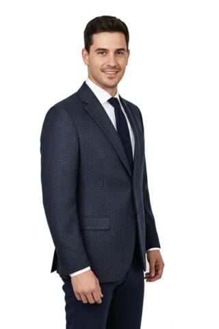 Erkek Kışlık Kumaş Tek Ceket 4 Drop BGL-ST04988