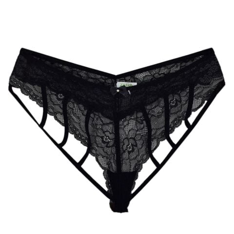 Kadın Ön Güpürlü Arka İp Fantazi Külot 7024 BGL-ST04364