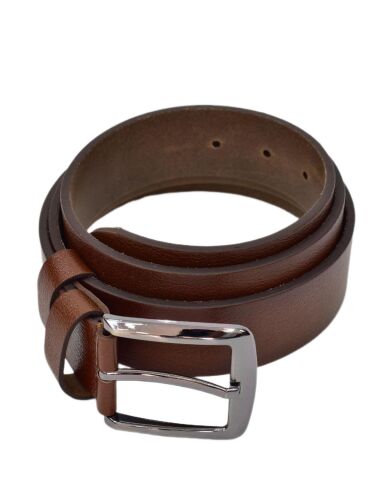 Erkek Kahverengi Hakiki Deri Kemer Jeans İçin DYN12530-2