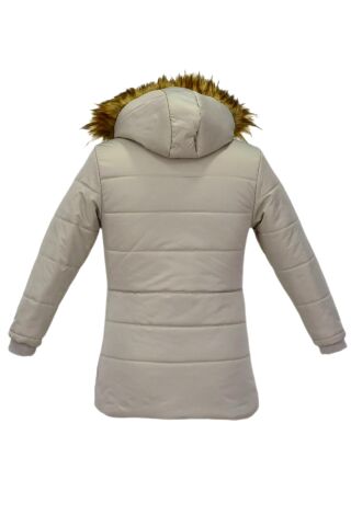 Kız Çocuk Kapüşonlu Mont BS-2022 TAŞ - 12 YAŞ