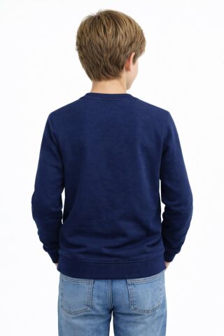 Erkek Çocuk Sweatshirt BGL-ST05228 LACİVERT - 13 YAŞ