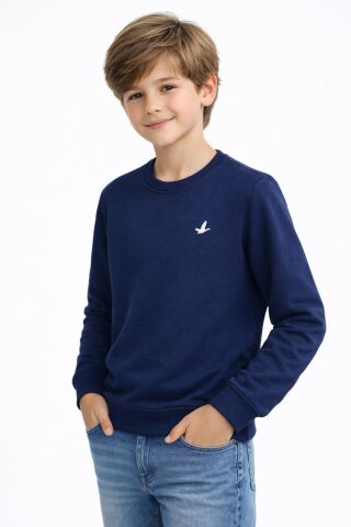 Erkek Çocuk Sweatshirt BGL-ST05228 LACİVERT - 14 YAŞ