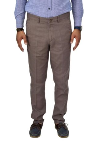 Erkek Kanvas Yazlık Pantolon Klasik 1291 BGL-ST04604 VİZON - 50