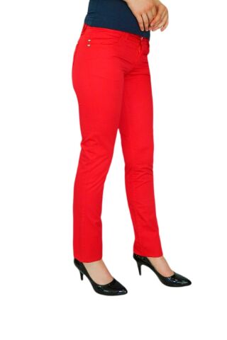 Kadın Renkli Düşük Bel Pantolon Kanvas 348 TT002238