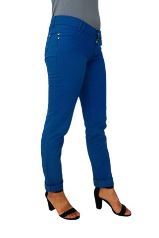 Kadın Renkli Düşük Bel Pantolon Kanvas 348 TT002238