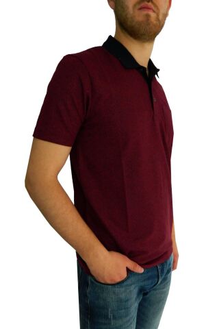 Erkek Polo Yaka Cepli Jakar Tişört Bgl-st01056 KAHVE - M