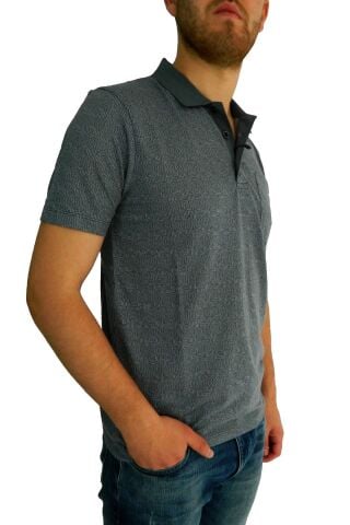 Erkek Polo Yaka Cepli Jakar Tişört Bgl-st01056 KAHVE - M