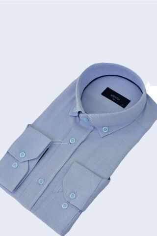 Erkek Klasik Uzun Kol Gömlek Petek BGL-ST03502