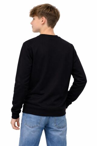 Erkek Çocuk Sweatshirt BGL-ST05228 SİYAH - 15 YAŞ