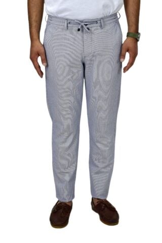 Erkek Jogger Armürlü Lastikli Pantolon 1992 BGL-ST04422 MAVİ - 50