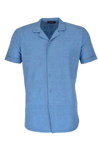 Erkek Apaçi Yaka Gömlek 9974 BGL-ST03039