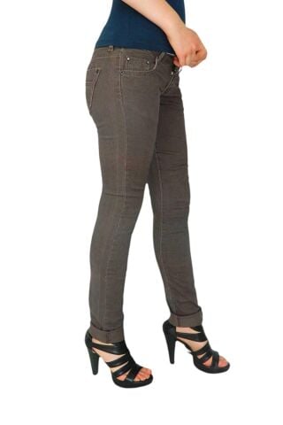 Kadın Düşük Bel Kanvas Pantolon TT001675