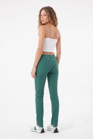 Kadın Düşük Bel Kanvas Pantolon TT001675