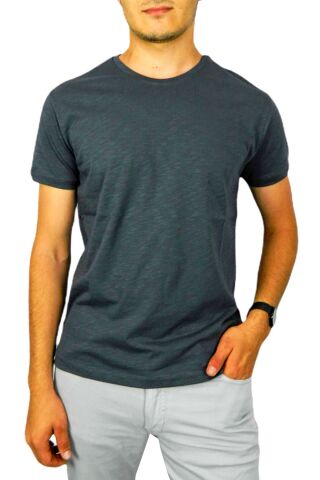 Erkek Büyük Beden Sıfır Yaka Tişört BGL-ST00488