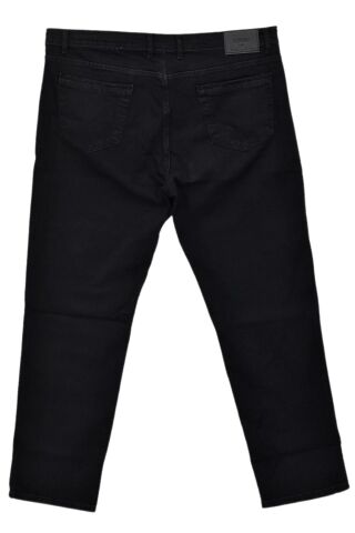 Erkek Büyük Beden Jeans Pantolon Klasik Kalıp 1702 BGL-ST04191 SİYAH - 46