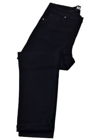Erkek Büyük Beden Jeans Pantolon Klasik Kalıp 1702 BGL-ST04191 SİYAH - 46